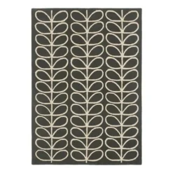Orla Kiely - Linear Stem Rug Slate 230x160cm