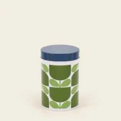 Nesting Canister Tins - Set Of 3 Block Flower 7 Nesting Canister Tins - Set Of 3 Block Flower -Home Decor & Bags-Orla Kiely 148413 OK nesting cannister tins set of 3 block flower 4 side view