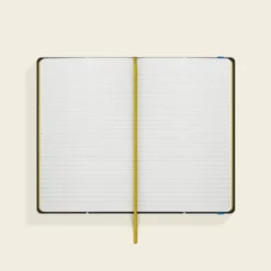 Small Notebook - Linear Stem Lead Grey -Home Decor & Bags-Orla Kiely 149182oka5notebooklinearstemslate4