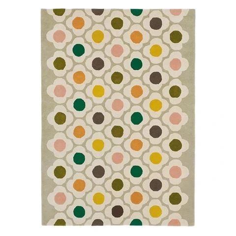 Orla Kiely - Spot Flower Multi Rug 280x200cm 1 Orla Kiely - Spot Flower Multi Rug 280x200cm