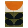 Orla Kiely - Flower Stem Rug Black 280x200cm