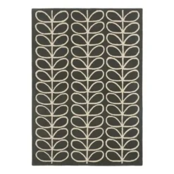 Orla Kiely - Linear Stem Rug Slate 180x120cm