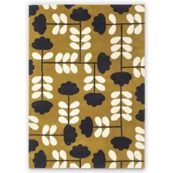 Orla Kiely - Cut Stem Rug Dijon 350x250cm