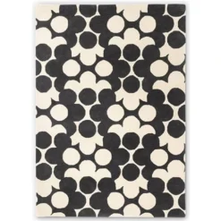 Orla Kiely - Puzzle Flower Rug Slate 280x200cm