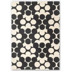 Orla Kiely - Puzzle Flower Rug Slate 350x250cm