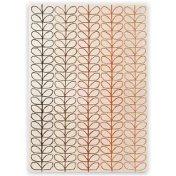 Orla Kiely - Linear Stem Ombre Rug Natural 280x200cm