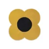 Orla Kiely - Flower Rug Sunshine 150x150cm