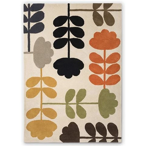 Orla Kiely - Cut Stem Rug Multi Colour 230x160cm 1 Orla Kiely - Cut Stem Rug Multi Colour 230x160cm