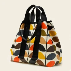 Carryall Basic Large Tote - Classic Multi Stem -Home Decor & Bags-Orla Kiely 21AECMS204 9600 Carryall Basic Classic Multi Stem 3