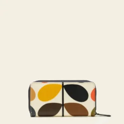 Forget Me Not Big Wallet - Classic Multi Stem 6 Forget Me Not Big Wallet - Classic Multi Stem -Home Decor & Bags-Orla Kiely 22SECMS122 9600 Forget Me Not Big Wallet Classic Multi Stem 3