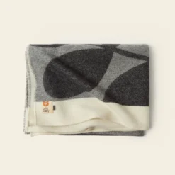 Wool Jacquard Blanket - Stem Sprig -Home Decor & Bags-Orla Kiely 23AEBLANSSP Stemsprig1