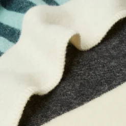 Wool Jacquard Blanket - Striped Tulip -Home Decor & Bags-Orla Kiely 23AEBLANSTT Stripedtulip2