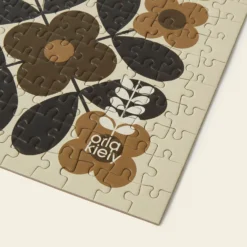 Flower Tile Jigsaw Puzzle -Home Decor & Bags-Orla Kiely 23AGJGWFTL Flowertile3