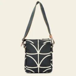 Ranger Crossbody - Linear Stem Liquorice -Home Decor & Bags-Orla Kiely 23SELIN724 0040 RangerCrossbody LinearStemLiquorice3