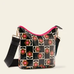 Cross Carry Crossbody - Flower Pot Chestnut 7 Cross Carry Crossbody - Flower Pot Chestnut -Home Decor & Bags-Orla Kiely 24SEFLP744 2130CrossCarryCrossbody FlowerPotChestnut2