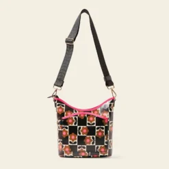 Cross Carry Crossbody - Flower Pot Chestnut 8 Cross Carry Crossbody - Flower Pot Chestnut -Home Decor & Bags-Orla Kiely 24SEFLP744 2130CrossCarryCrossbody FlowerPotChestnut3