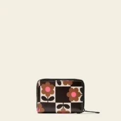 Remember Me Purse - Flower Pot Chestnut -Home Decor & Bags-Orla Kiely 24SEFLP755 2130RememberMePurse FlowerPotChestnut3