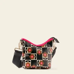 Carrymin Crossbody - Flower Pot Chestnut -Home Decor & Bags-Orla Kiely 24SEFLP830 2130CarryminCrossbody FlowerPotChestnut2