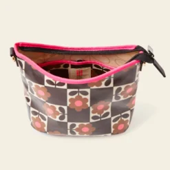Carrymin Crossbody - Flower Pot Chestnut -Home Decor & Bags-Orla Kiely 24SEFLP830 2130CarryminCrossbody FlowerPotChestnut4