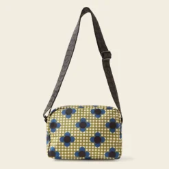 Angle Camera Bag - Flower Polka Dot Olive 8 Angle Camera Bag - Flower Polka Dot Olive -Home Decor & Bags-Orla Kiely 24SEFPD764 3130AngleCameraBag FlowerPolkaDotOlive3