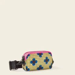 Tripod Crossbody - Flower Polka Dot Olive -Home Decor & Bags-Orla Kiely 24SEFPD783 3130TripodCrossbody FlowerPolkaDotOlive2