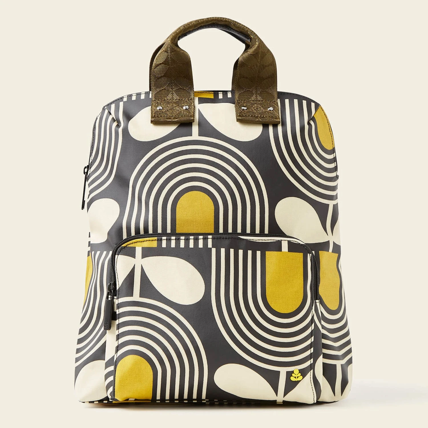 Bestie Backpack - Giant Striped Tulip Noir 1 Bestie Backpack - Giant Striped Tulip Noir