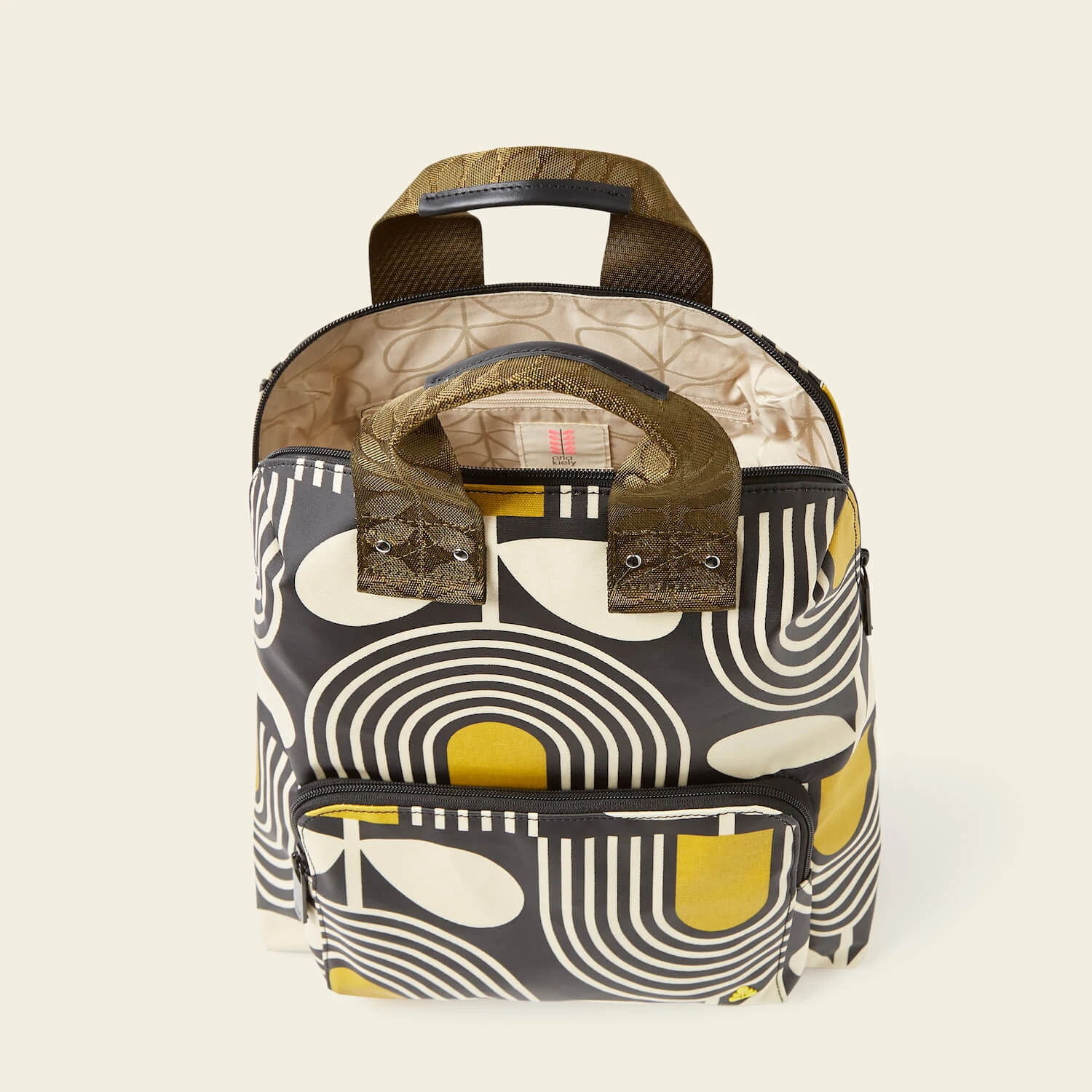 Bestie Backpack - Giant Striped Tulip Noir 5 Bestie Backpack - Giant Striped Tulip Noir - Image 5