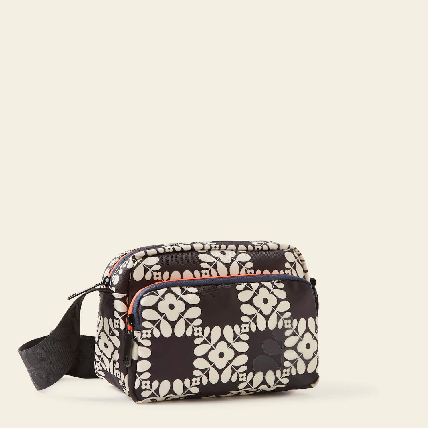 Angle Camera Bag - Lattice Flower Tile Onyx 3 Angle Camera Bag - Lattice Flower Tile Onyx - Image 3