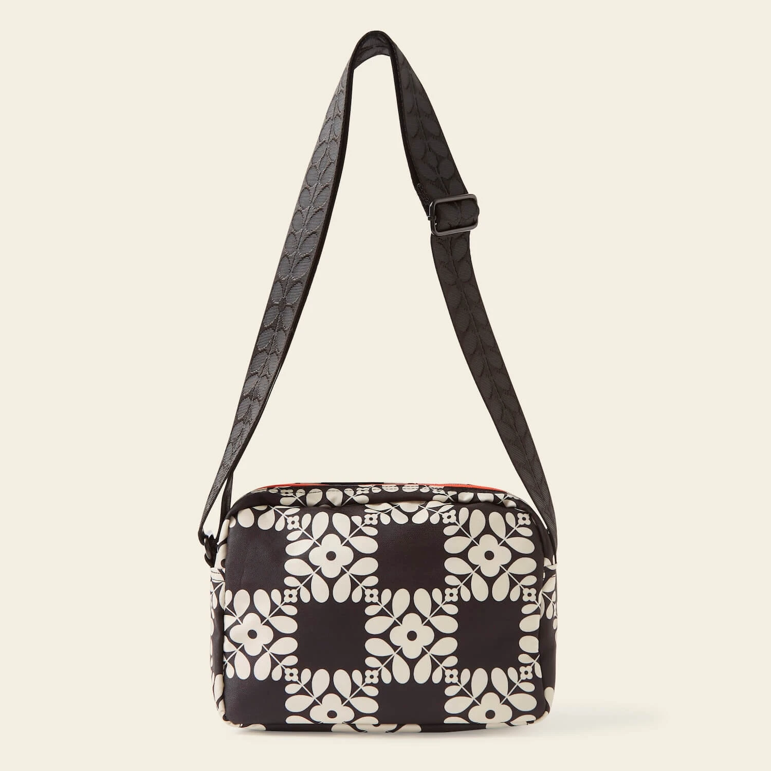 Angle Camera Bag - Lattice Flower Tile Onyx 4 Angle Camera Bag - Lattice Flower Tile Onyx - Image 4
