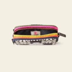 Tripod Crossbody - Lattice Flower Tile Onyx 10 Tripod Crossbody - Lattice Flower Tile Onyx -Home Decor & Bags-Orla Kiely 24SELFT783 0012 TripodCrossbody LatticeFlowerTileOnyx4