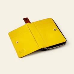 Celia Medium Wallet - Purple Puzzle Flower -Home Decor & Bags-Orla Kiely 24SELLE824 5010CeliaMediumWallet PurplePuzzleFlower4