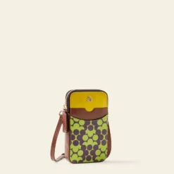 Ariel Phone Case - Purple Puzzle Flower -Home Decor & Bags-Orla Kiely 24SELLE826 5010ArielPhoneCase PurplePuzzleFlower2