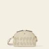 Babaluna Crossbody - Cream Punched Flower