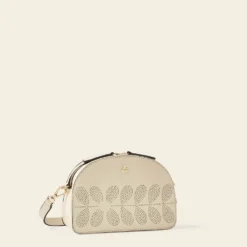 Babaluna Crossbody - Cream Punched Flower -Home Decor & Bags-Orla Kiely 24SELLE878 1990 BabalunaCrossbody CreamPunchedFlower2