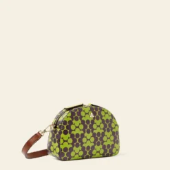 Babaluna Crossbody - Purple Puzzle Flower -Home Decor & Bags-Orla Kiely 24SELLE878 5010BabalunaCrossbody PurplePuzzleFlower1