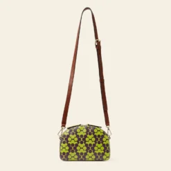 Babaluna Crossbody - Purple Puzzle Flower -Home Decor & Bags-Orla Kiely 24SELLE878 5010BabalunaCrossbody PurplePuzzleFlower2