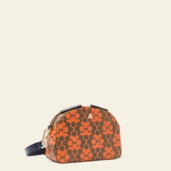 Babaluna Crossbody - Tomato Puzzle Flower -Home Decor & Bags-Orla Kiely 24SELLE878 6120BabalunaCrossbody TomatoPuzzleFlower2