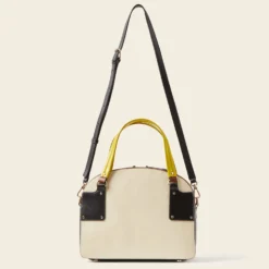 Luna Bowling Bag - Cream Punched Flower 8 Luna Bowling Bag - Cream Punched Flower -Home Decor & Bags-Orla Kiely 24SELLE889 1990 LunaBowlingBag CreamPunchedFlower3 scaled