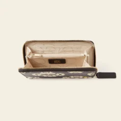 Forget Me Not Wallet - Posey Flower Midnight 7 Forget Me Not Wallet - Posey Flower Midnight -Home Decor & Bags-Orla Kiely 24SEPOF754 4100ForgetMeNotWallet PoseyPowerMidnight4