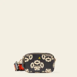 Home Decor & Bags-Orla Kiely 30 Duo Crossbody - Posey Flower Midnight