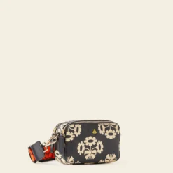 Duo Crossbody - Posey Flower Midnight -Home Decor & Bags-Orla Kiely 24SEPOF804 4100DuoCrossbody PoseyPowerMidnight2