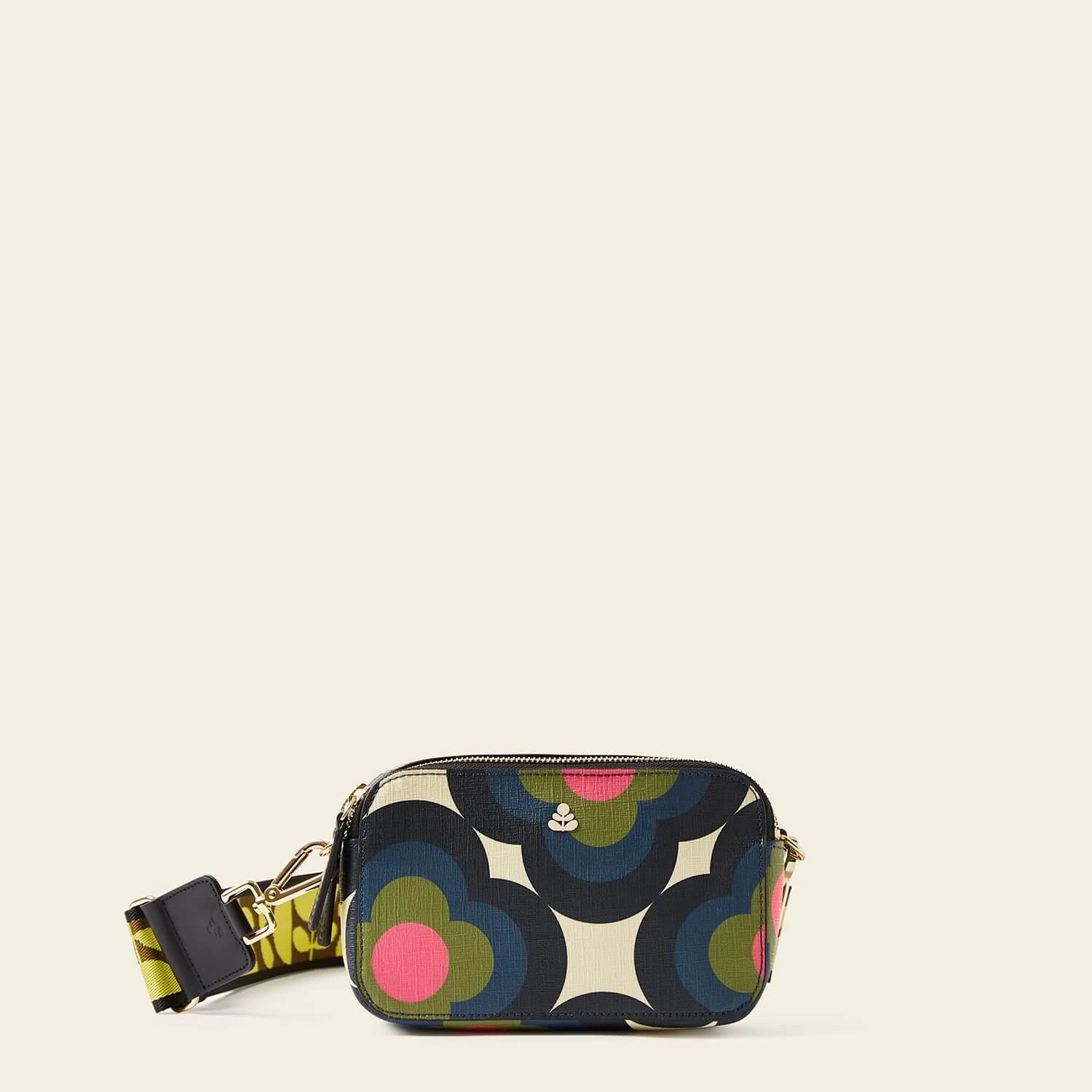 Duo Crossbody - Radial Flower Rockpool 1 Duo Crossbody - Radial Flower Rockpool