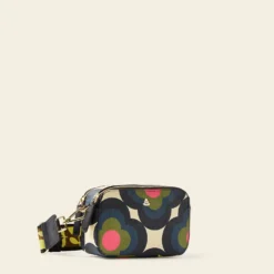 Duo Crossbody - Radial Flower Rockpool 7 Duo Crossbody - Radial Flower Rockpool -Home Decor & Bags-Orla Kiely 24SERAF804 4400DuoCrossbody RadialFlowerRockpool2