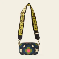 Duo Crossbody - Radial Flower Rockpool 8 Duo Crossbody - Radial Flower Rockpool -Home Decor & Bags-Orla Kiely 24SERAF804 4400DuoCrossbody RadialFlowerRockpool3