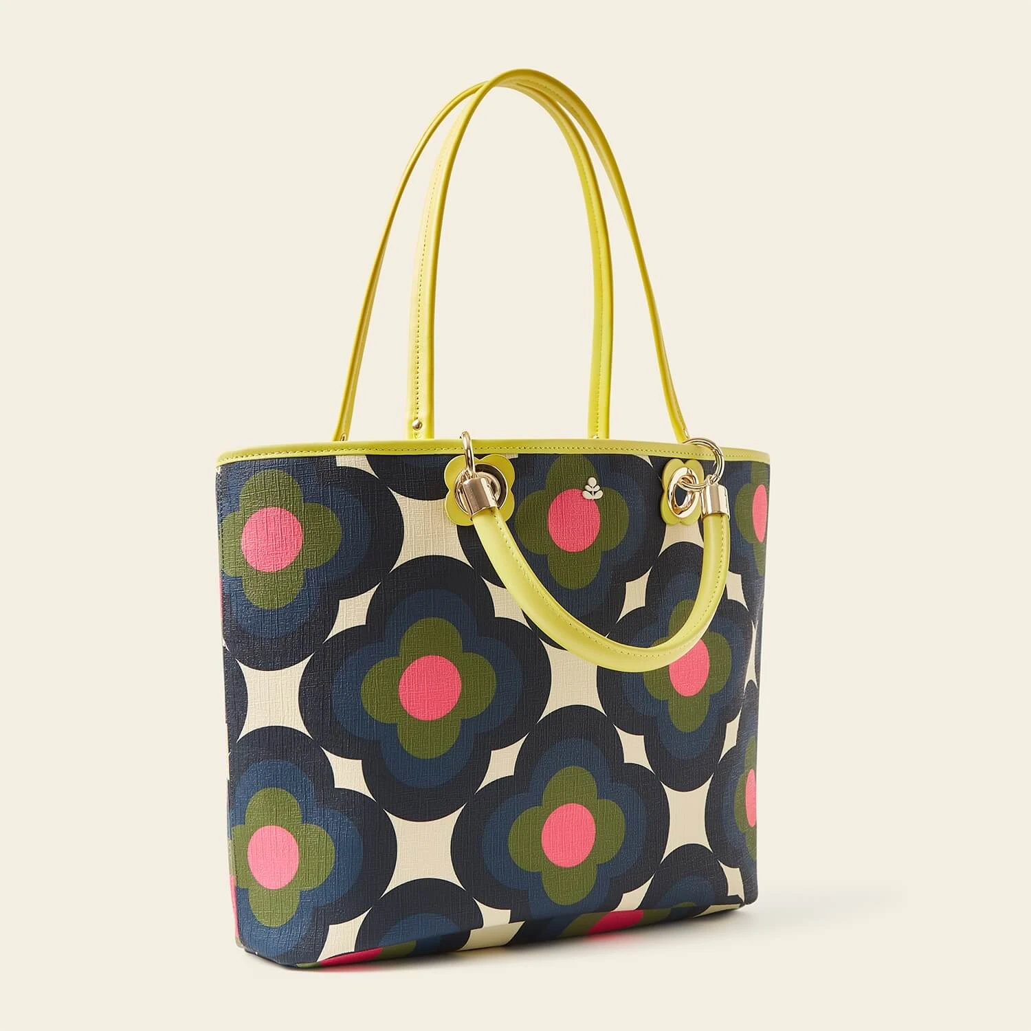 Smile Tote - Radial Flower Rockpool 3 Smile Tote - Radial Flower Rockpool - Image 3
