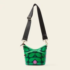Carrymin Crossbody - Sixties Stem Emerald 8 Carrymin Crossbody - Sixties Stem Emerald -Home Decor & Bags-Orla Kiely 24SESIX830 3100CarryminCrossbody SixtiesStemEmerald3