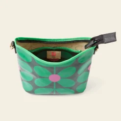Carrymin Crossbody - Sixties Stem Emerald 9 Carrymin Crossbody - Sixties Stem Emerald -Home Decor & Bags-Orla Kiely 24SESIX830 3100CarryminCrossbody SixtiesStemEmerald4