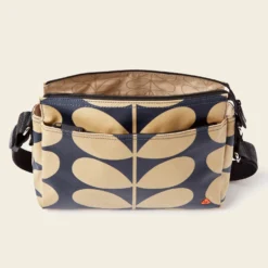 Fielder Crossbody - Solid Stem Oatmeal 9 Fielder Crossbody - Solid Stem Oatmeal -Home Decor & Bags-Orla Kiely 24SESLD937 1965FielderCrossbody SolidStemOatmealNavy4