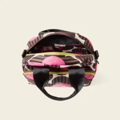 Radial Handbag - Striped Flower Azalea 9 Radial Handbag - Striped Flower Azalea -Home Decor & Bags-Orla Kiely 24SESTF763 6730RadialHandbag StripedFlowerAzalea4