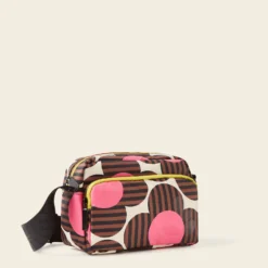 Angle Camera Bag - Striped Flower Azalea 7 Angle Camera Bag - Striped Flower Azalea -Home Decor & Bags-Orla Kiely 24SESTF764 6730AngleCameraBag StripedFlowerAzalea2